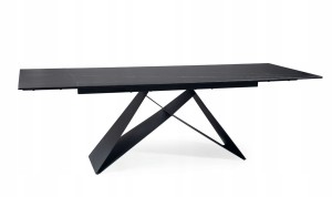 STÓŁ WESTIN CERAMI CZARNY SAHARA NOIR (160-240)X90