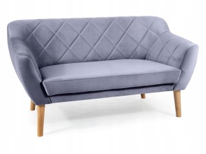 SOFA KARO 2 VELVET KOLOR SZARY BLUVEL 14 / BUK