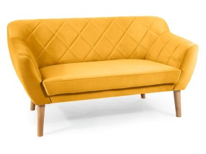 SOFA KARO 2 VELVET CURRY BLUVEL 68 / BUK