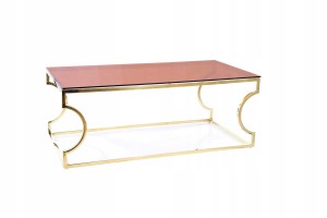 ŁAWA KENZO A SZKŁO DYMIONE BURSZTYNOWE/ZŁOTY 120X6